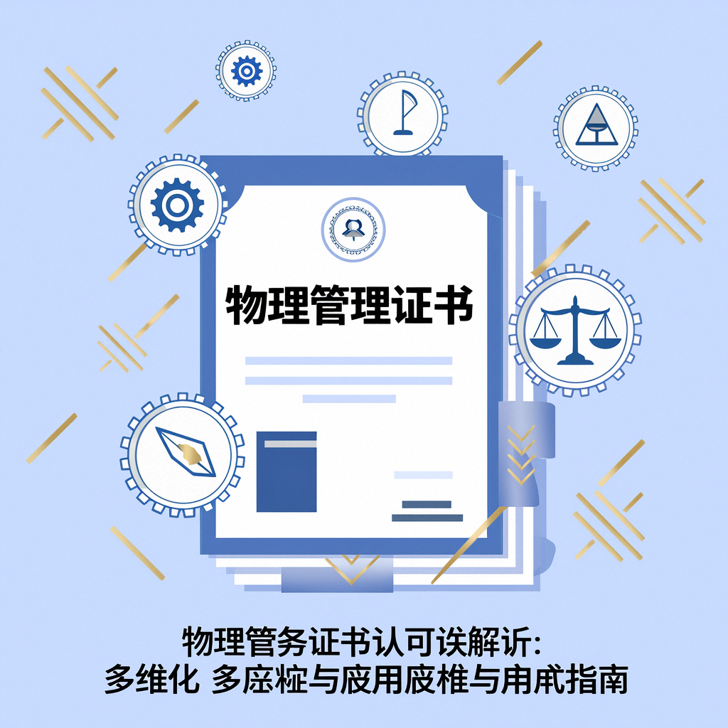 物理管理证书认可范围解析：多维度标准与应用指南