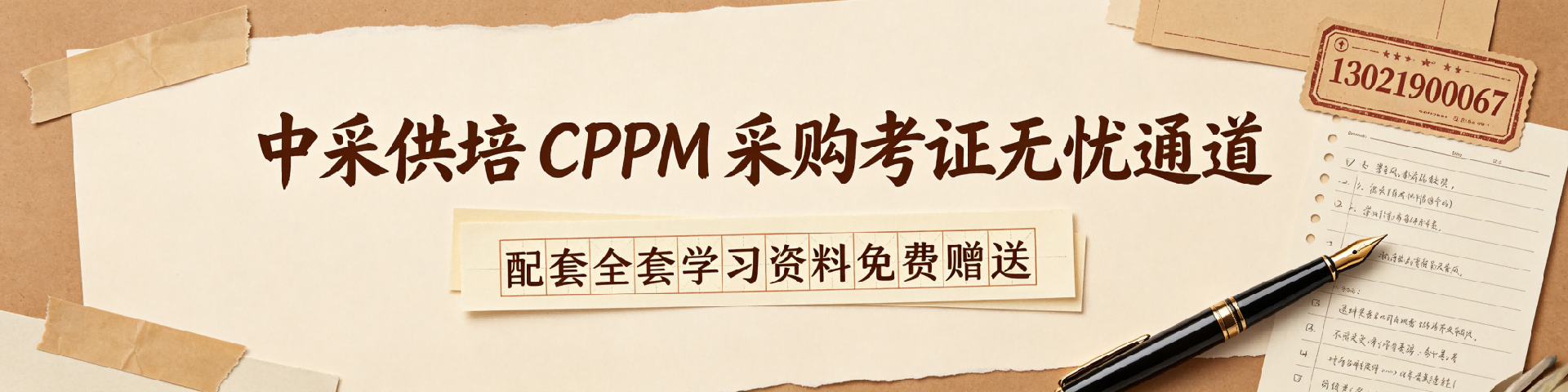 CPPM报名费1500元是定金吗？中采供培解析报名流程与注意事项