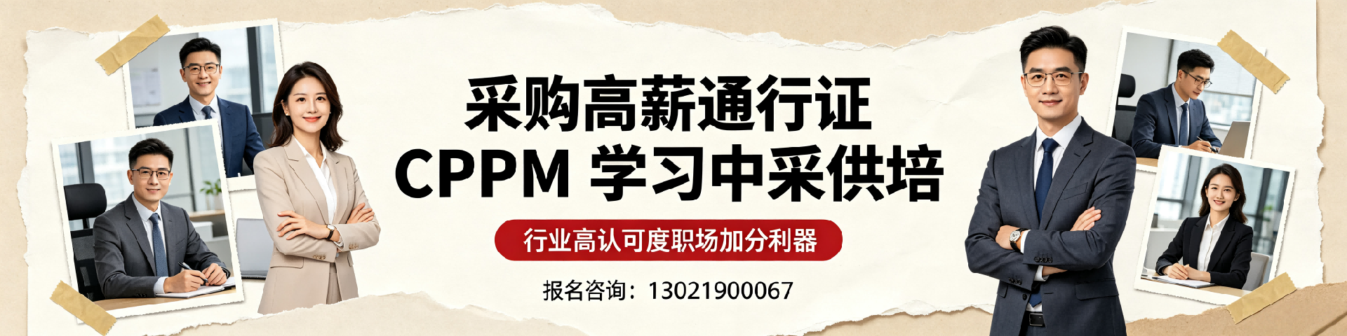 CPPM六大模块是哪些？中采供培助你高效备考
